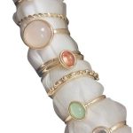 7-19pcs Silver Star Moon Knuckle Ring Set for Women Vintage Stackable Midi Finger Rings Set