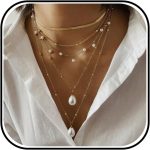 Boho Necklaces for Women Dainty Layered Necklace Bohemian Turquoise Necklace Statement Jewelry Western Cowgirl Country Concert Outfits Accessories