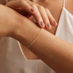 3mm Diamond Classic Tennis Bracelet for Women Dainty, Gold Jesus Cross Bracelets Trendy,  Gold Plated Heart/Evil Eye/Pearl/Starfish & Seashell Charm Bracelets for Women Bulk - Image 2