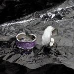 Minimalist Irregular Oil Drip Enamel Colorful Chunky Adjustable Open Finger Joint Ring Punk Friendship Couple Elegant Statement Cool Band Jewelry for Women Men - Image 2